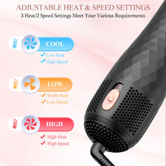 VIGNONY lightweight ergonomic design enables easy, comfortable styling sessions.
