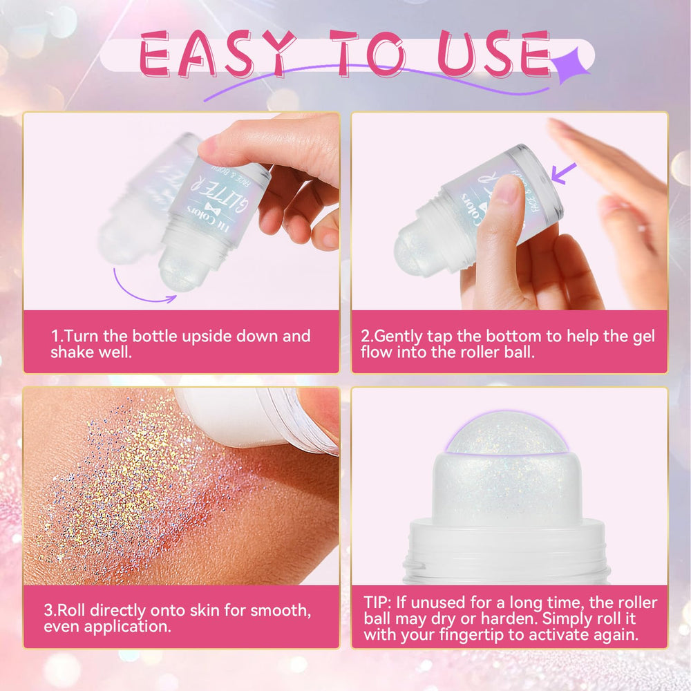 Vigorder festival glitter accessories elevate mermaid-themed party looks