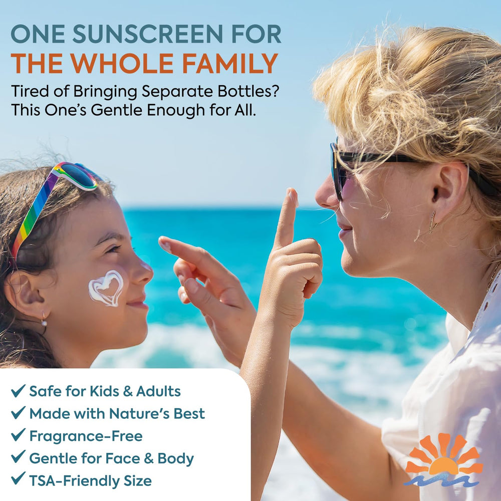 Vigority beef tallow sunscreen during beach activity demonstrates water resistance