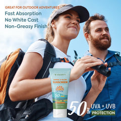 Vigority beef tallow sunscreen texture close-up shows creamy finish