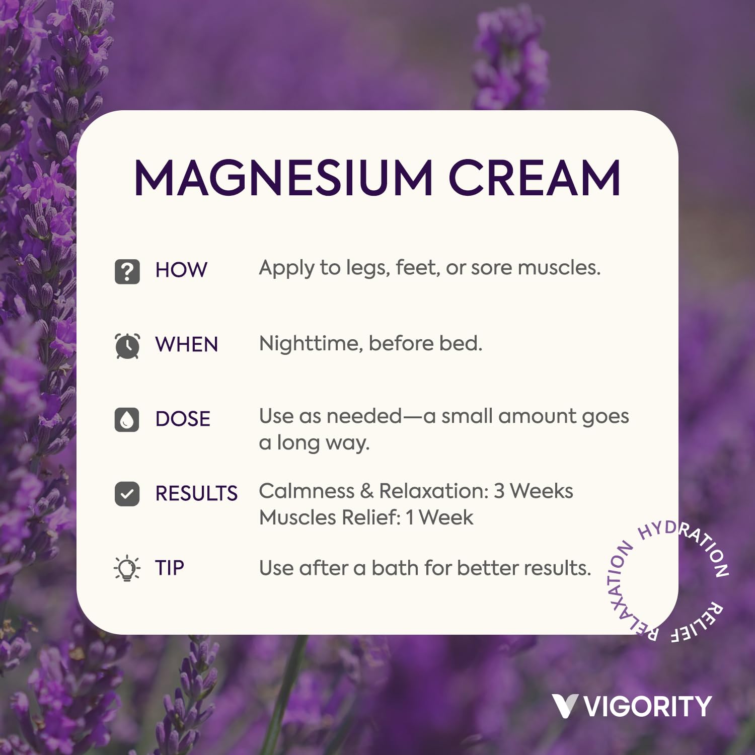 Kids sleeping scene with Vigority magnesium lotion suggesting a relaxed bedtime.