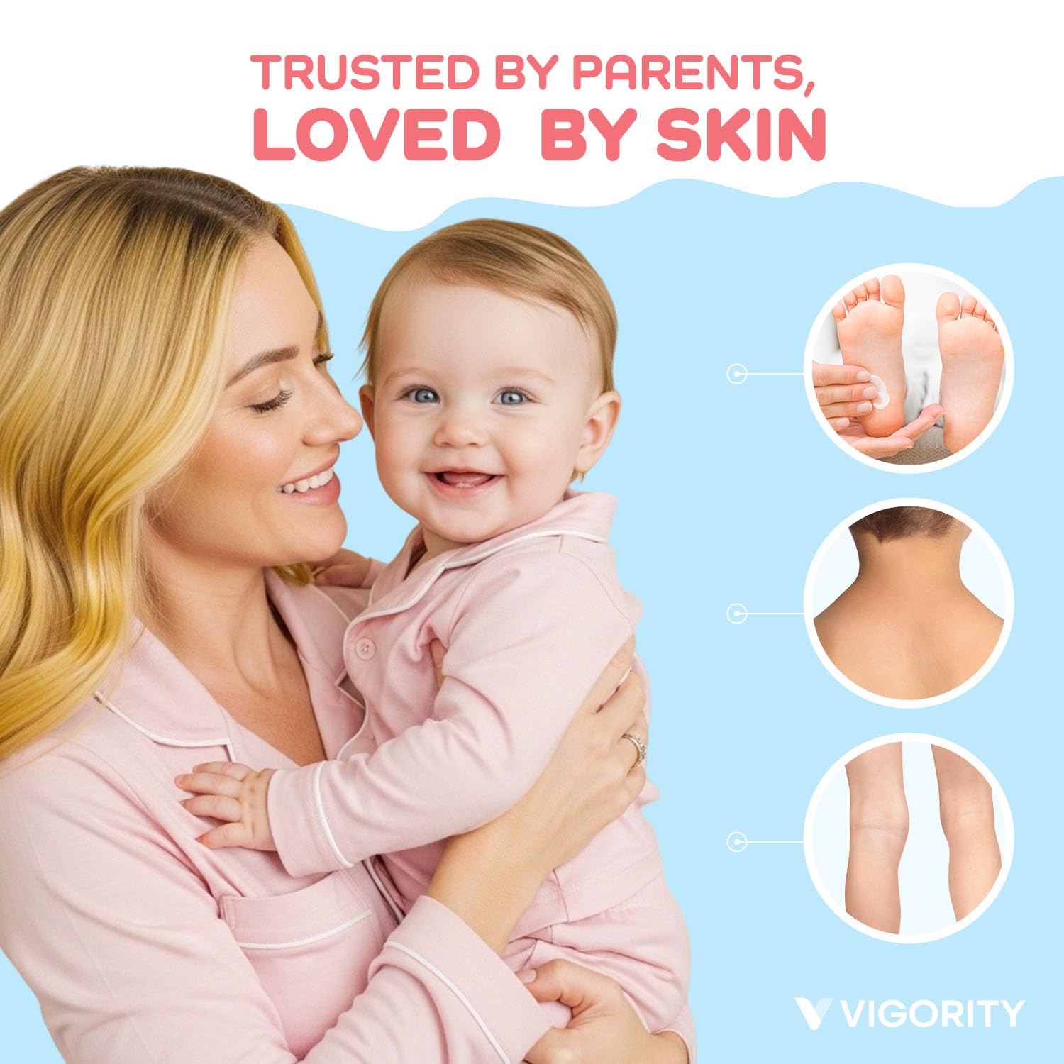 Vigority Magnesium Lotion legs arms feet massage demonstrates easy absorption and relaxing use.