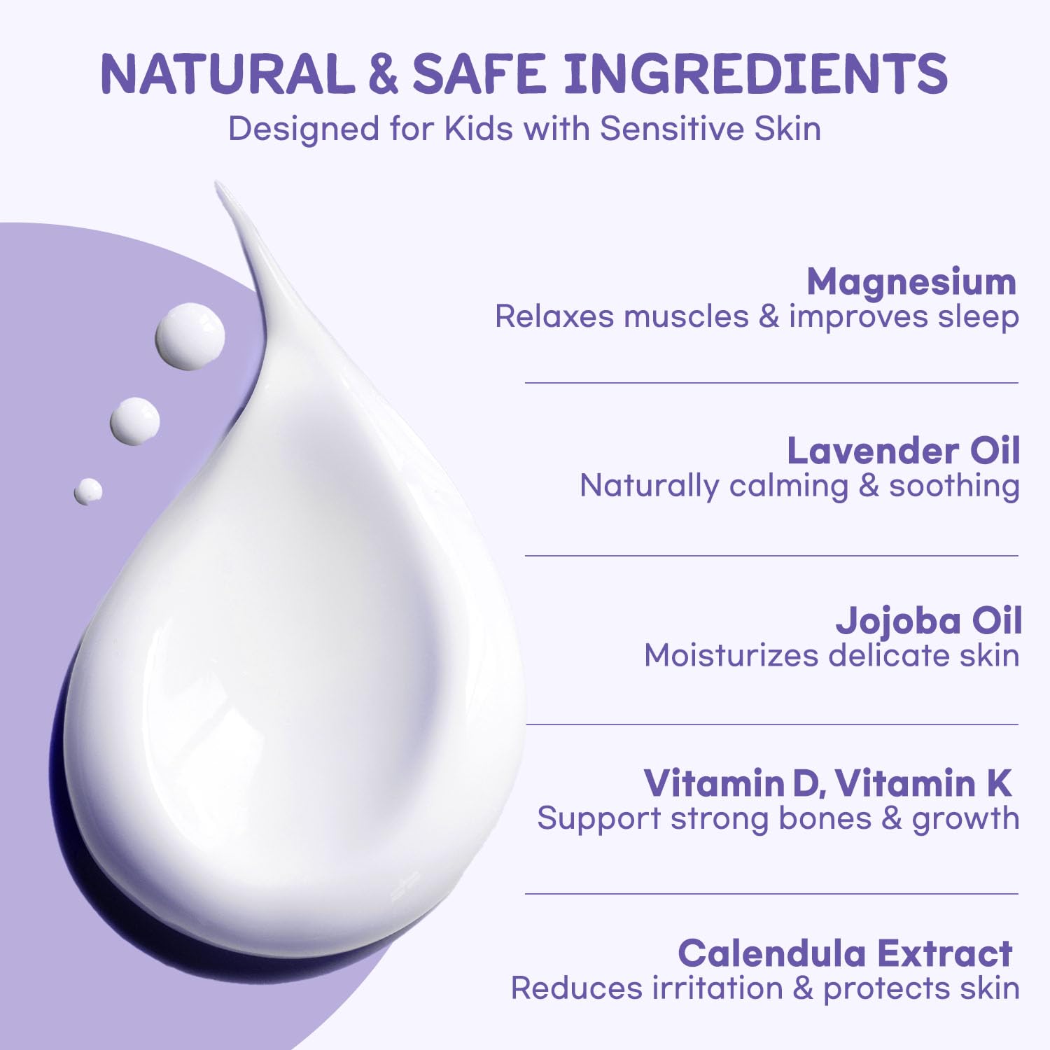 Vigority Magnesium Lotion creamy texture with shea butter for gentle hydration