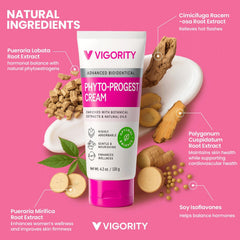 Vigority Phyto-Pro Cream pump dispenser closeup emphasizes easy, mess-free daily application.