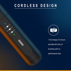 VIKICON beard straightener battery life demonstrates up to 30 minutes of continuous styling
