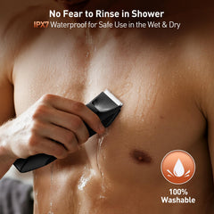 VIKICON IPX7 waterproof design for safe shower trimming