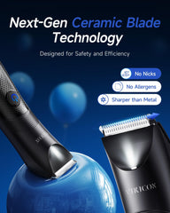 VIKICON Manscape Trimmer adjustable lengths 3/6/12mm for versatile grooming