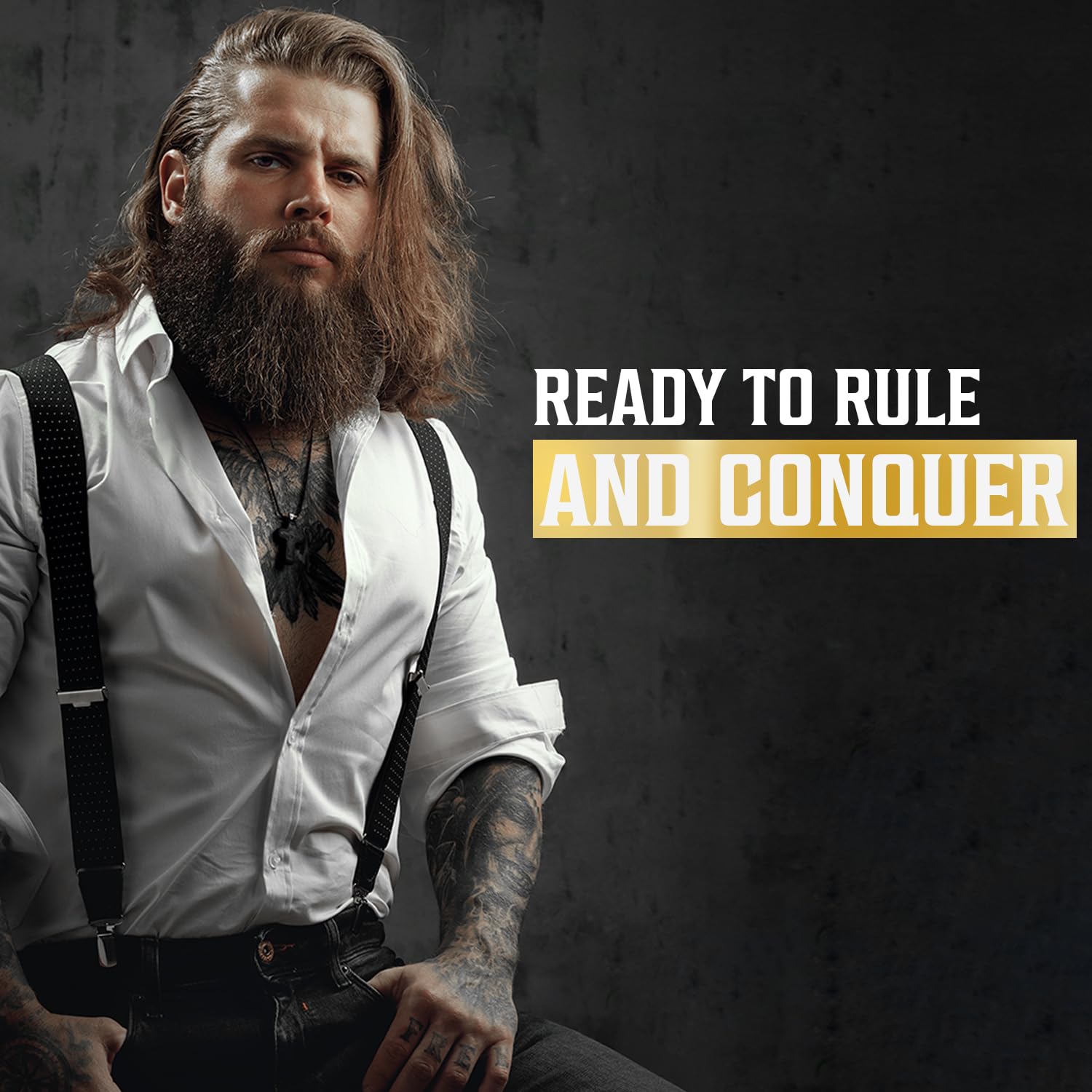 Viking Revolution natural oils with argan and jojoba for nourishment.