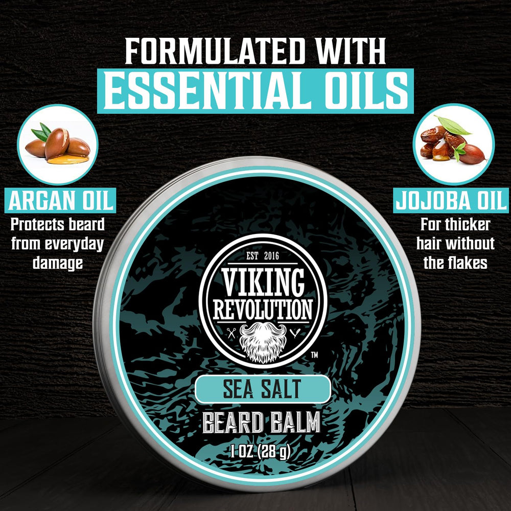 Viking Revolution Sea Salt balm texture with light conditioning
