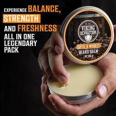 Viking Revolution Unscented balm finish with natural feel