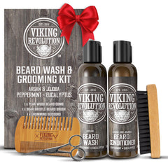Viking Revolution beard brush closeup bristles helps tame beard texture.