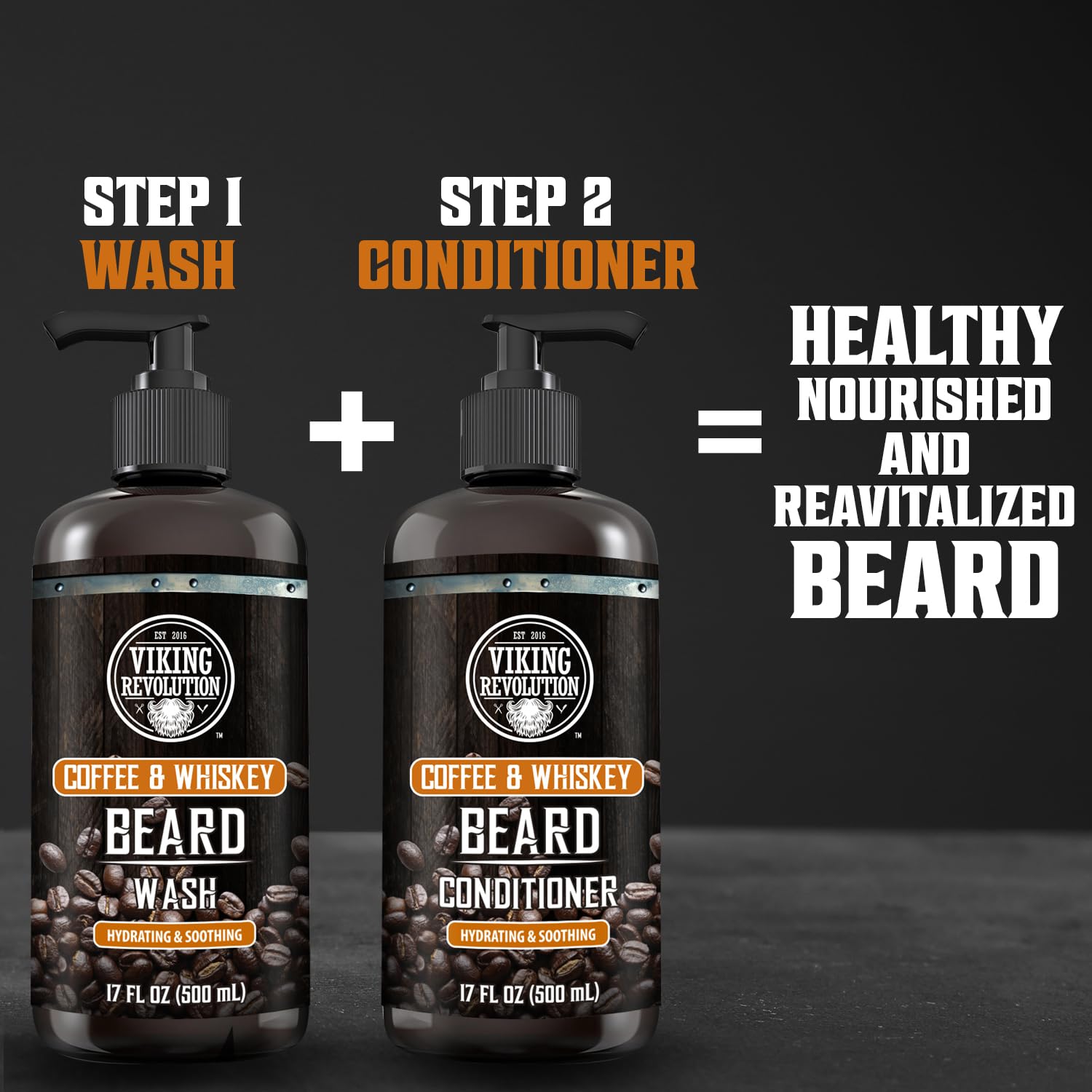 Viking Revolution beard-care set ready for daily grooming and routine