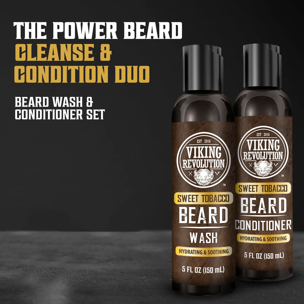 Viking Revolution beard conditioner jar: adds softness and smoother texture.