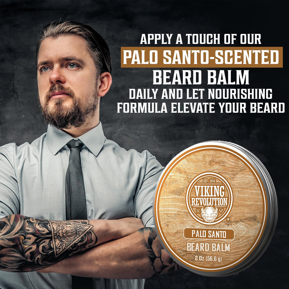 Viking Revolution Beard Grooming Tin captures masculine care in a compact package.