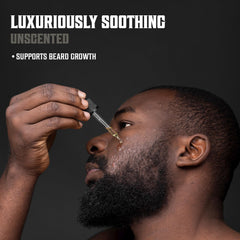Viking Revolution beard softness closeup highlighting texture and manageability.