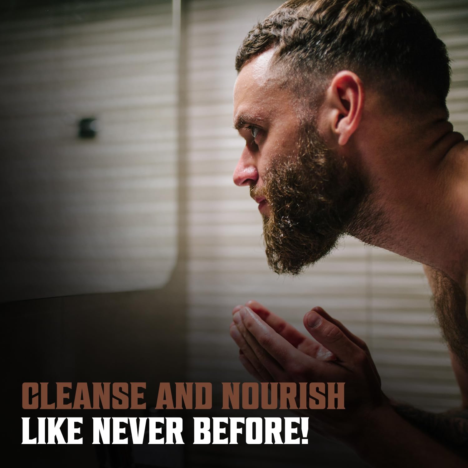 Viking Revolution beard-wash-dandruff-relief suggests reduction of itch and flakes.
