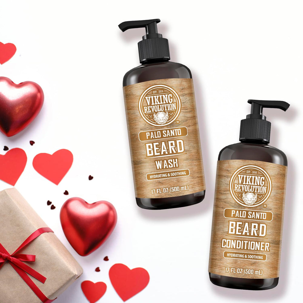Viking Revolution beard wash lather demonstrates cleansing action and rich foam