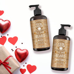 Viking Revolution beard wash lather demonstrates cleansing action and rich foam