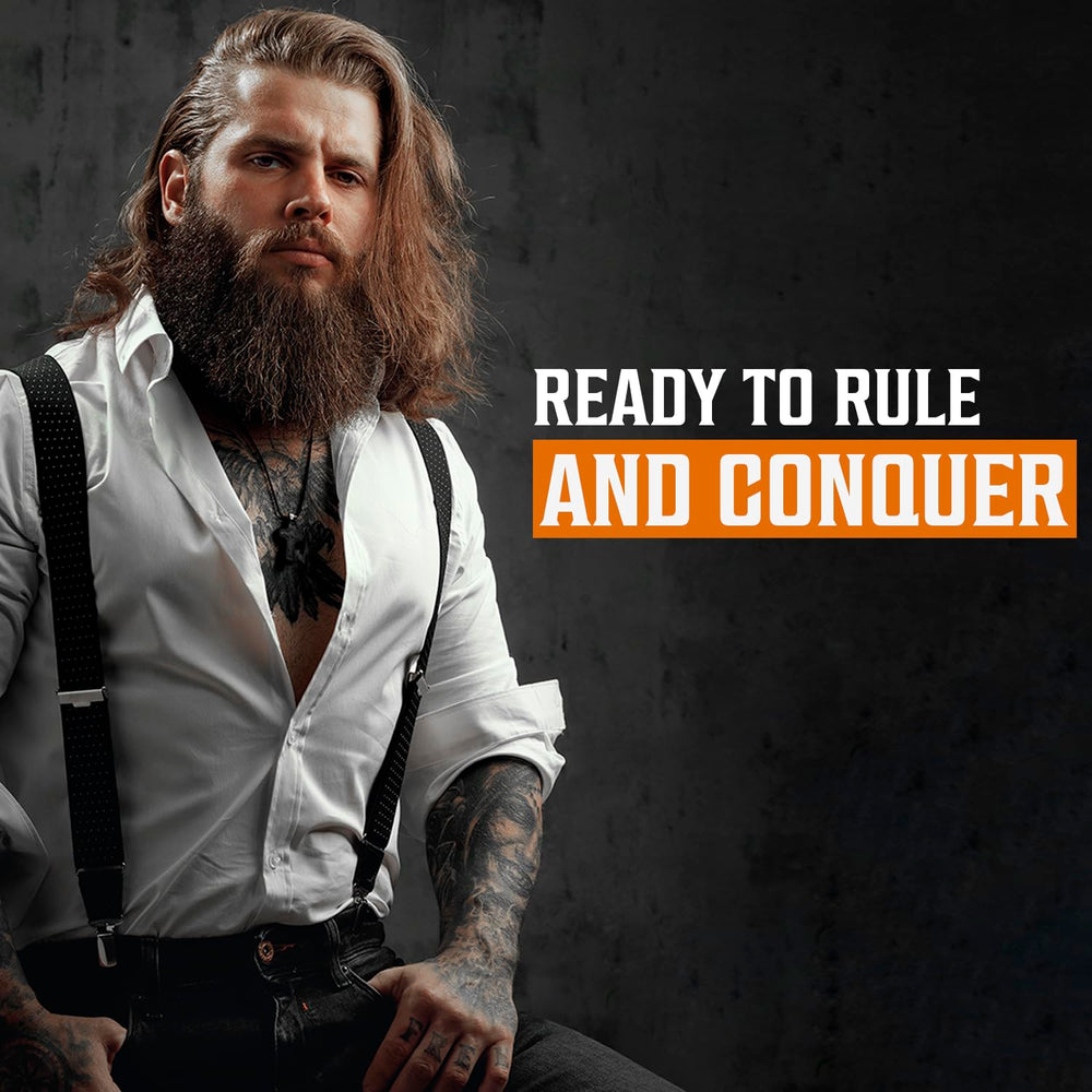 Viking Revolution beard wash lather demonstrating cleansing action for daily use