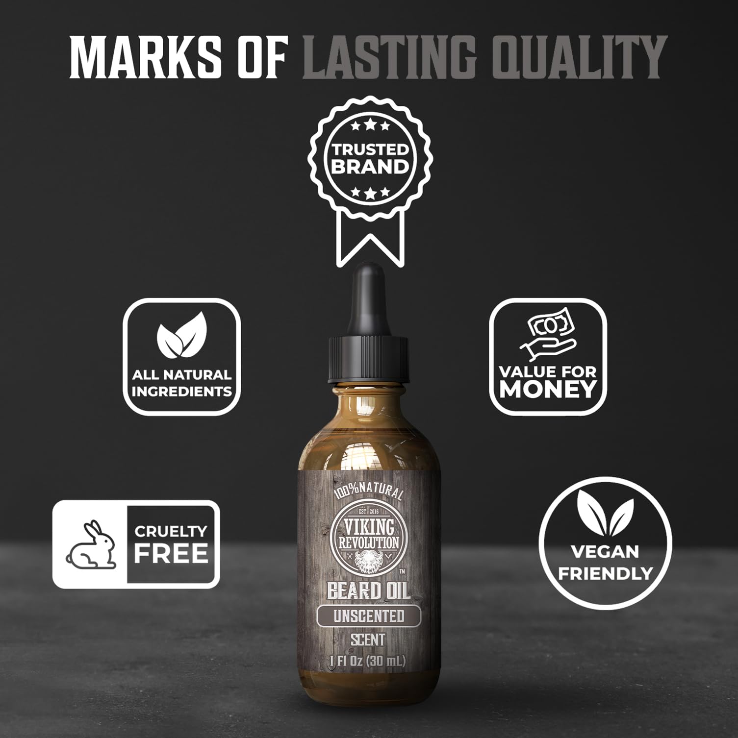 Viking Revolution gift box shown as a thoughtful beard care present.