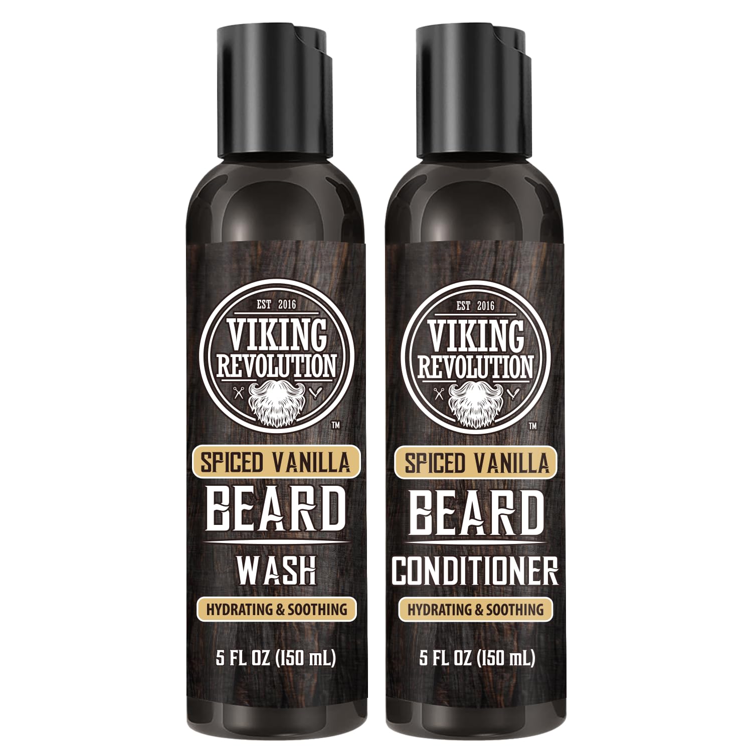 Viking Revolution full beard care kit displayed as a premium self-care gift
