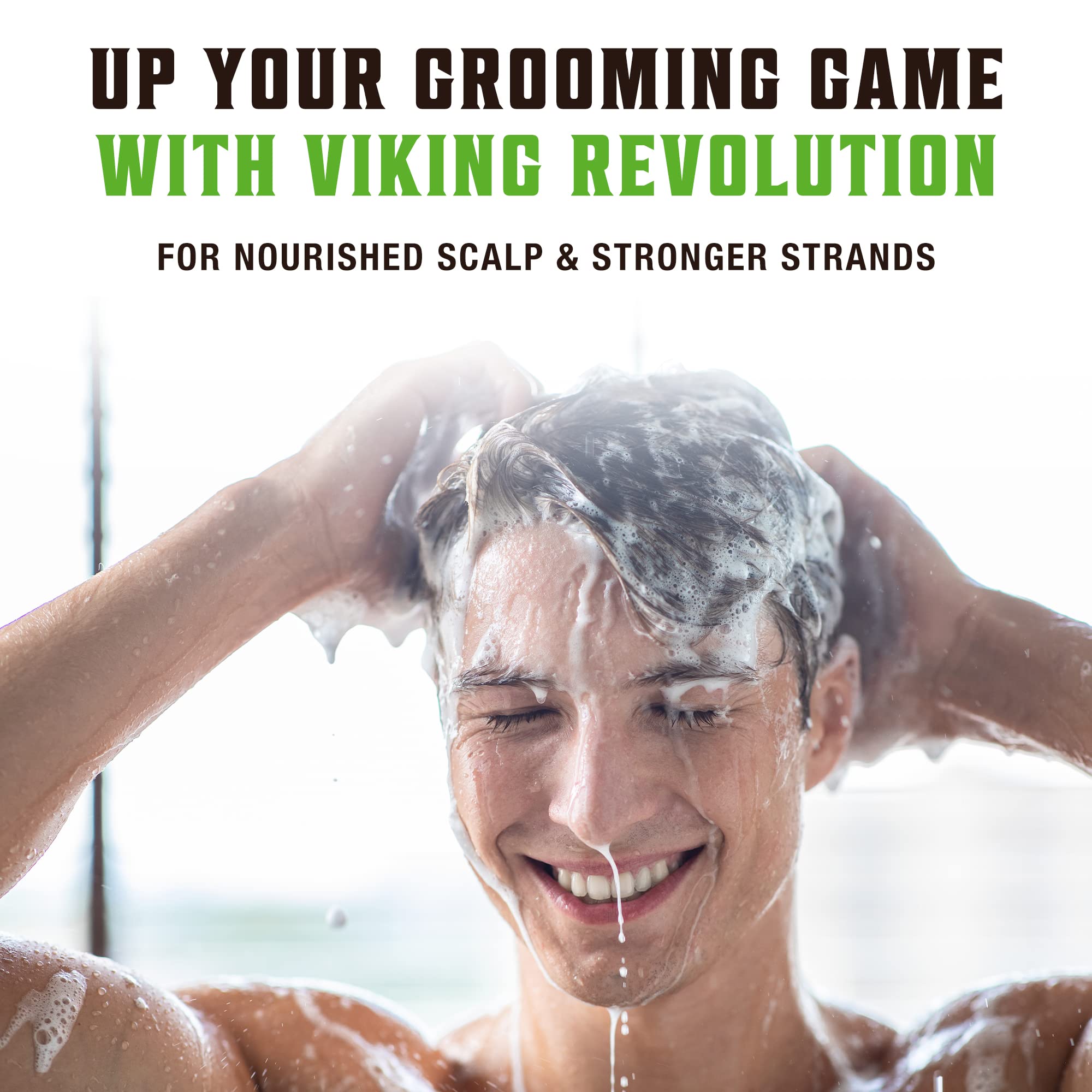 Viking Revolution haircare setup — spa-like routine at home.