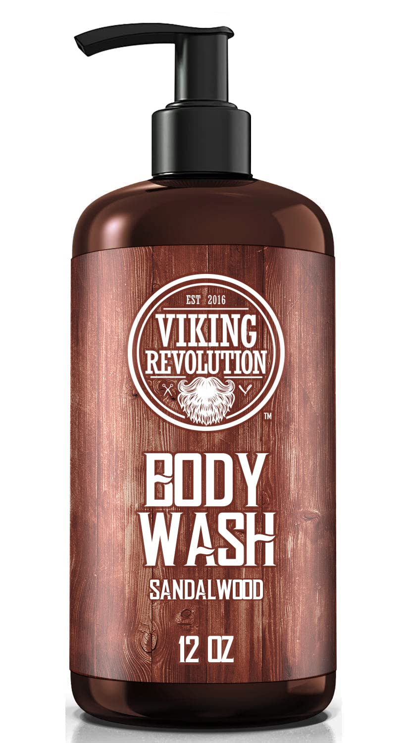 Viking Revolution men's shower gel in a sleek bottle for gym routines