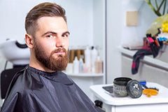 Viking Revolution pomade being applied for easy washout with water-based formula