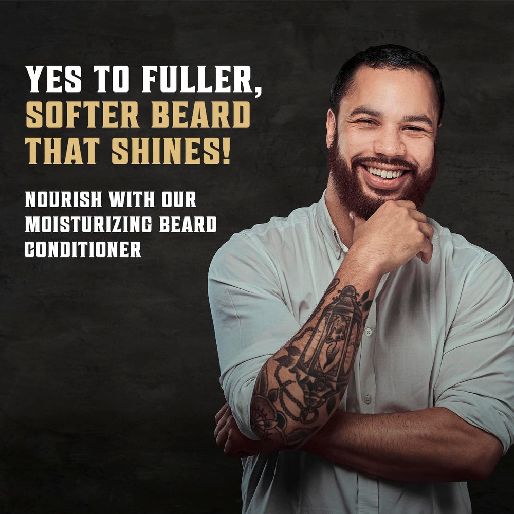 Viking Revolution Rich Lather Beard Wash shows creamy foam for thorough cleansing.