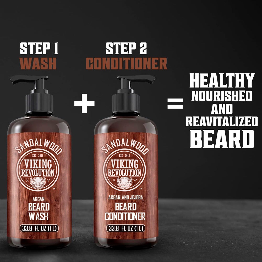 Viking Revolution 33.8 oz bottle sits on bathroom shelf