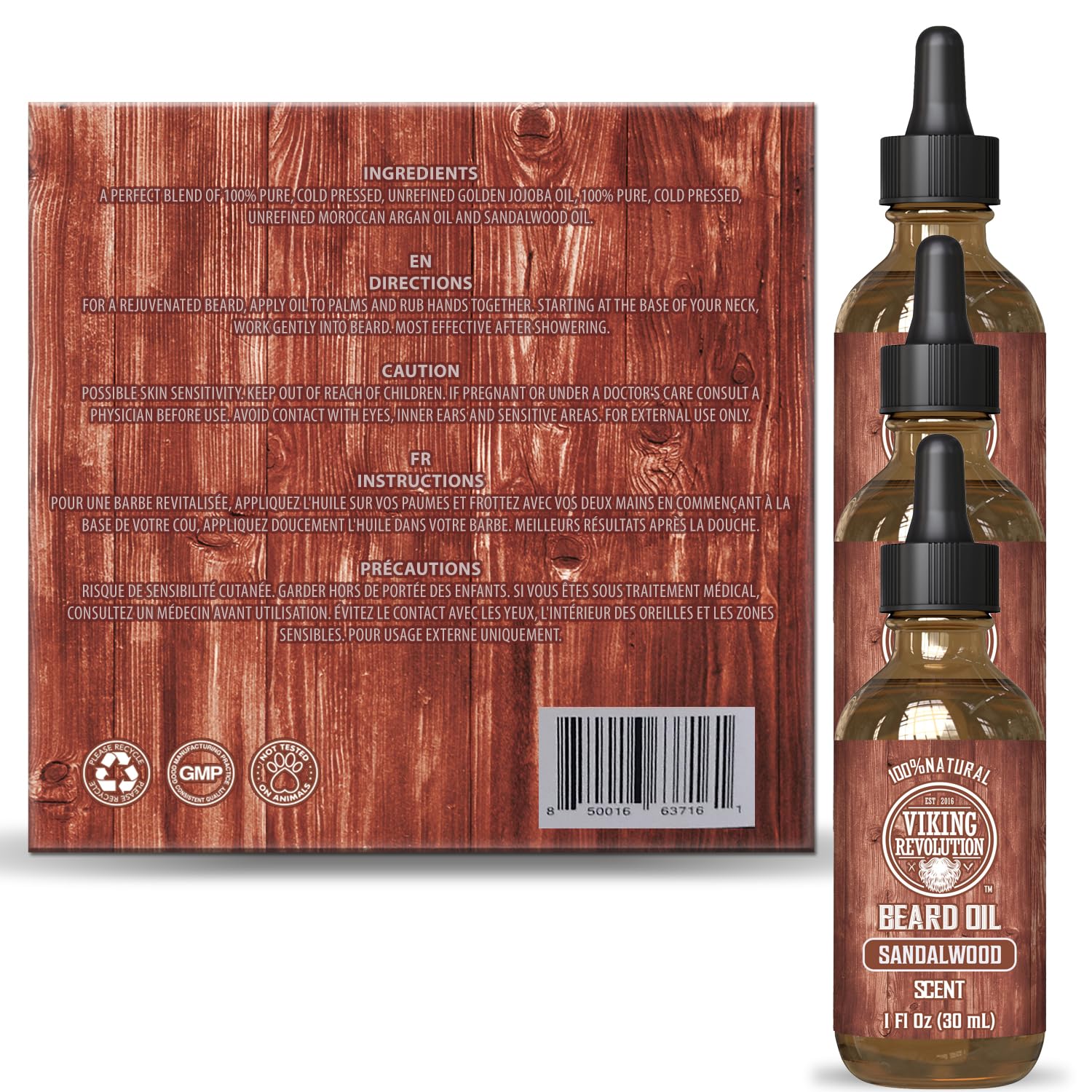 Viking Revolution sandalwood scent highlights refined fragrance for grooming routines