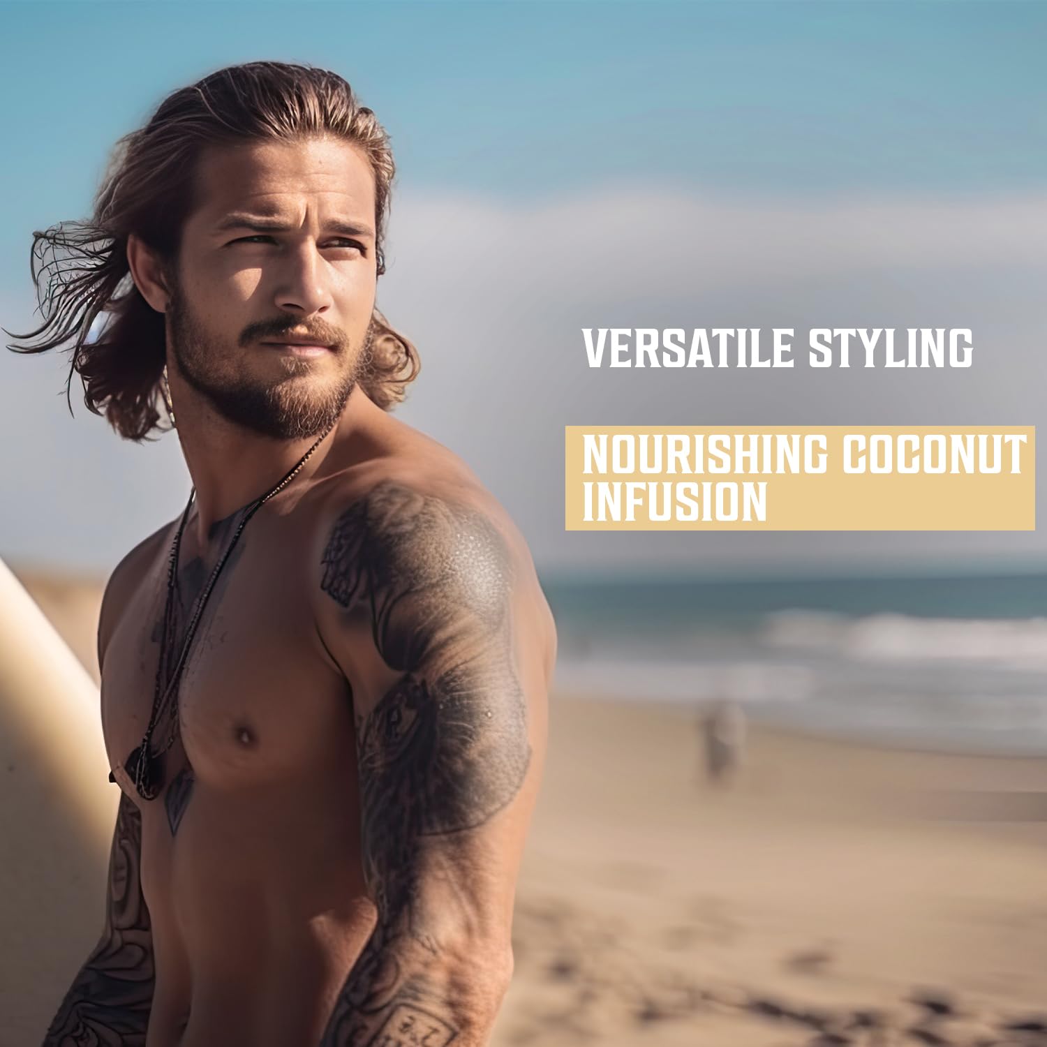 Viking Revolution sea salt spray application tip for volume boost.