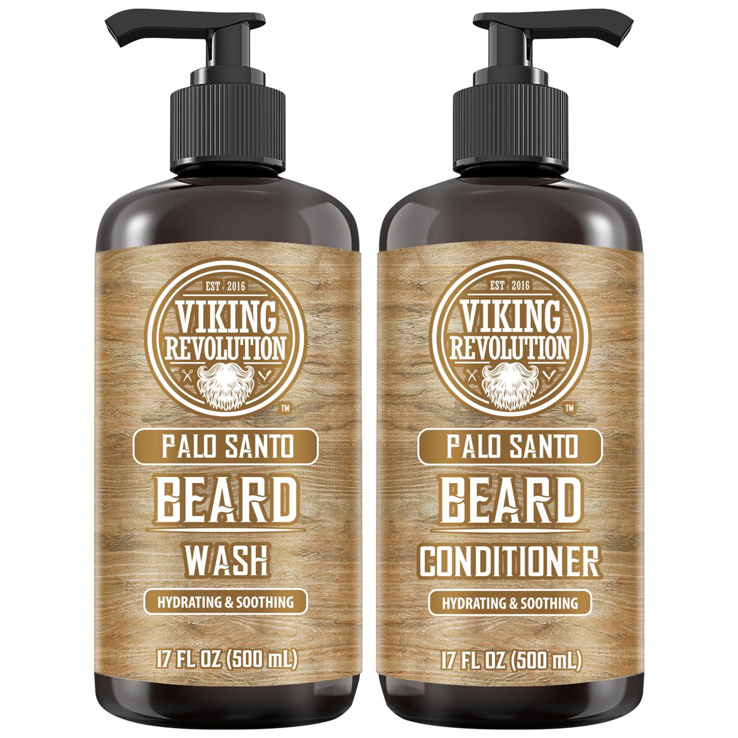 Viking Revolution finished beard after use showing shine and softness