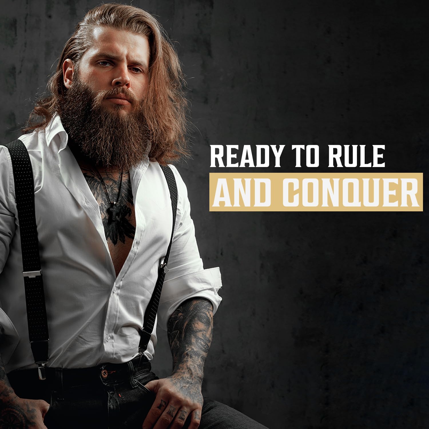 Viking Revolution beard wash adds shine and soft feel to beard.