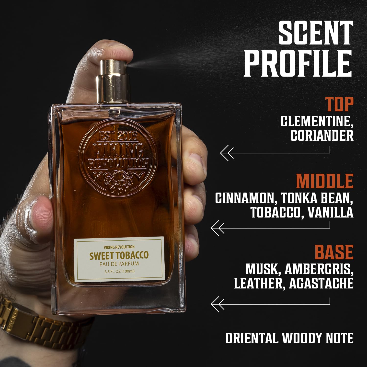 Viking Revolution Sweet Tobacco three-point-five-ounce bottle – portable daily option