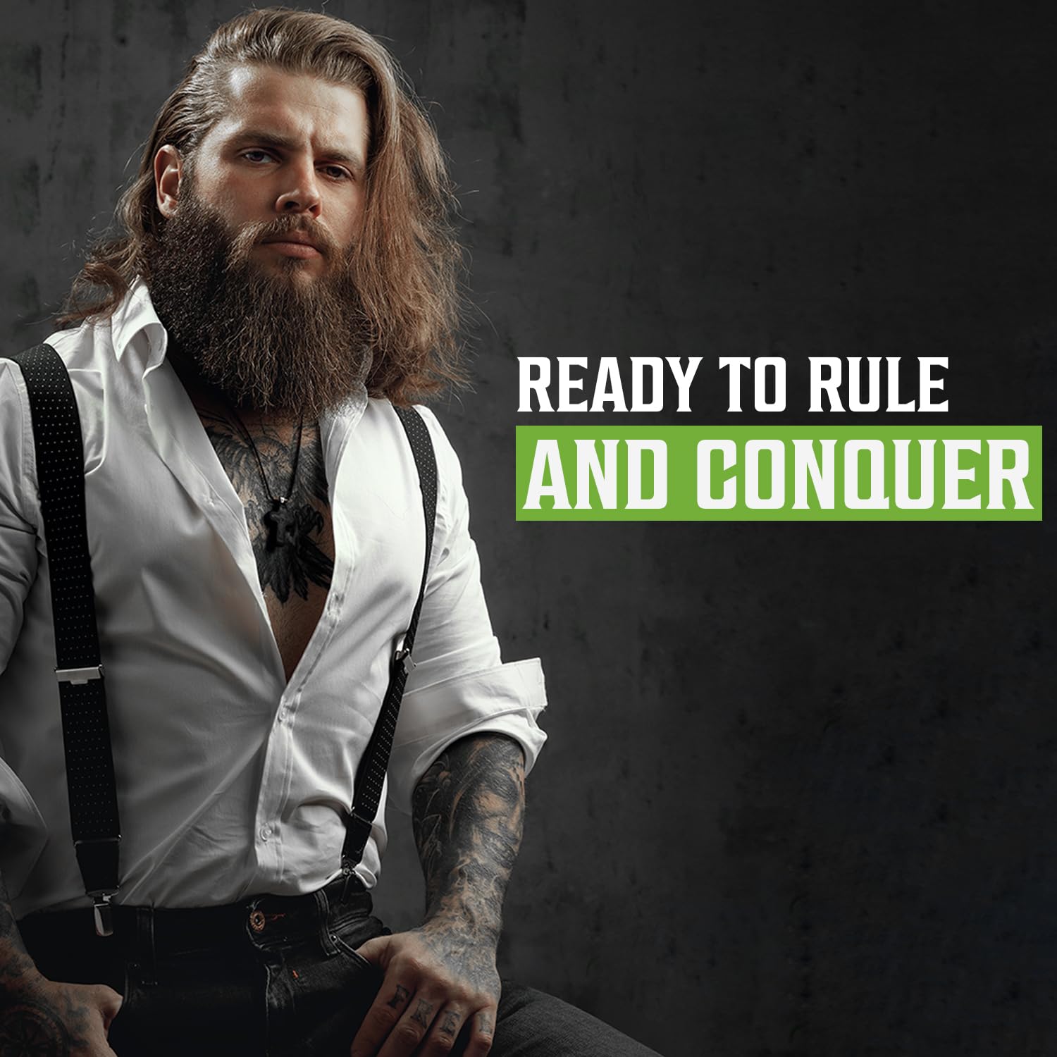 Viking Revolution Tea Tree Beard Wash after-shower routine to soothe itching.