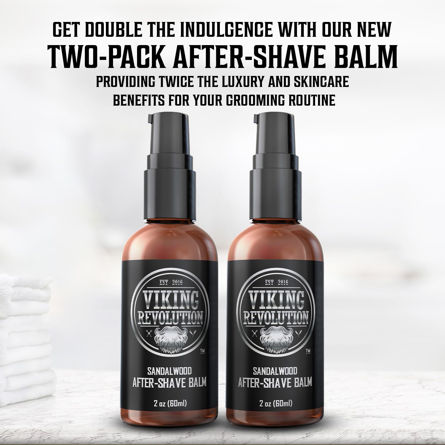 Viking Revolution two pack on shelf signals convenient moisturization