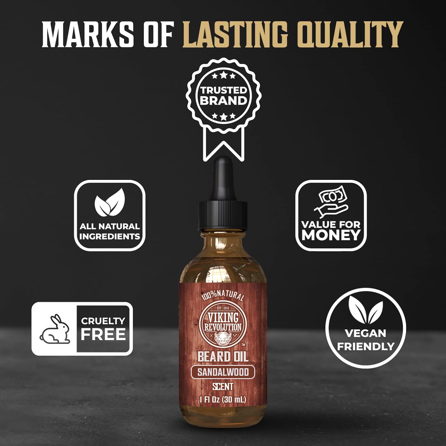 Viking Revolution Ultimate Conditioner packaging box for gift-ready beard care sets.