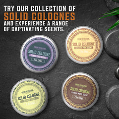 Viking Revolution Vetiver solid cologne application bar shows easy, mess-free application.