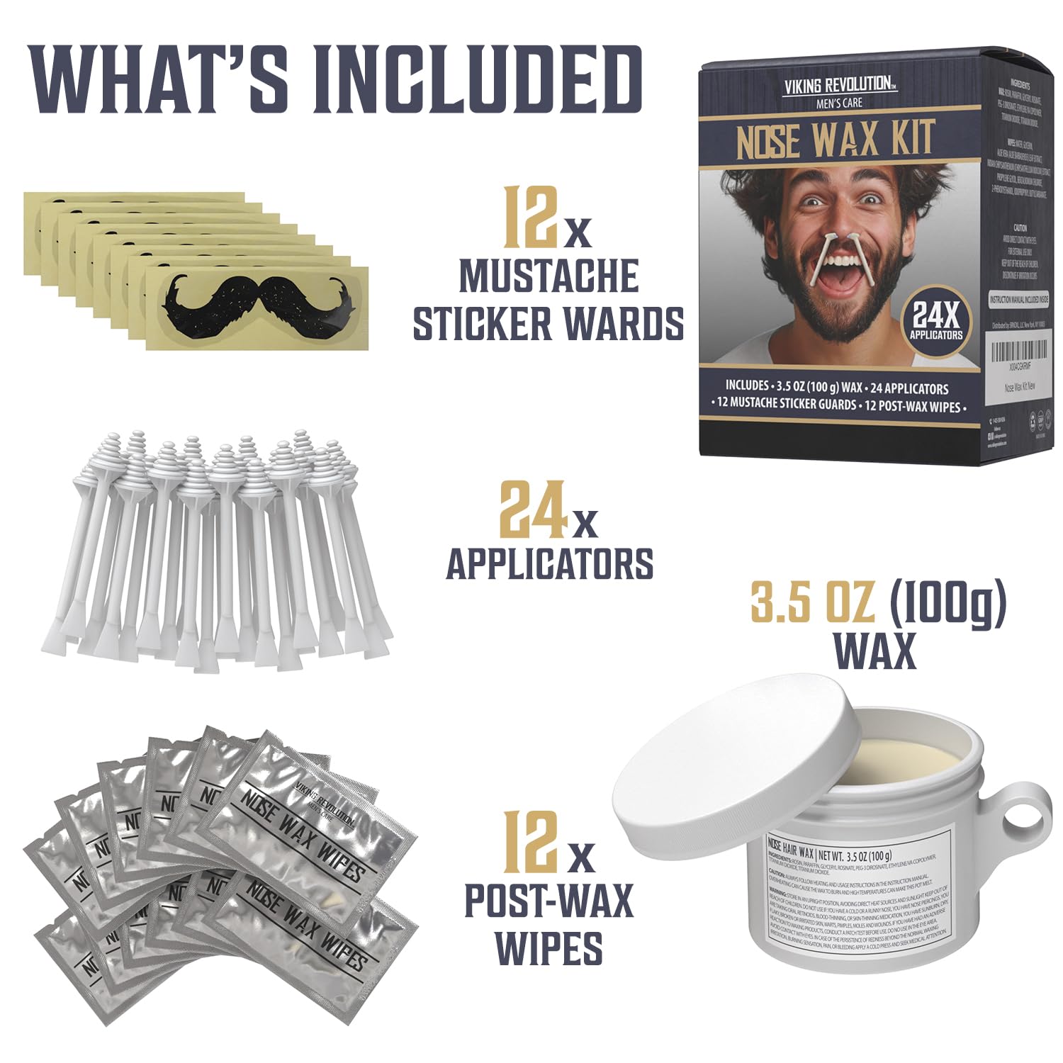 Viking Revolution 3.5 oz dispenser offers compact, travel-friendly grooming.