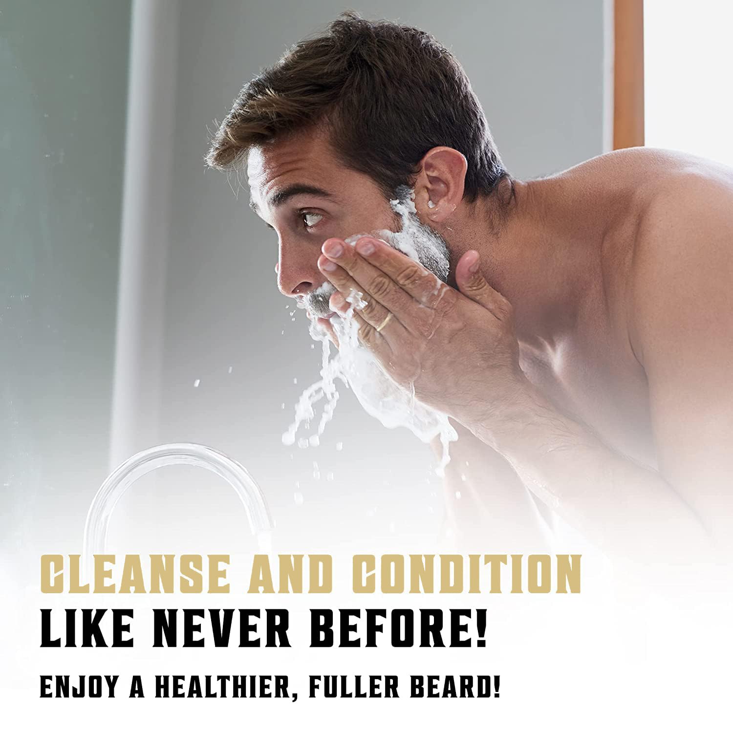 Viking Revolution beard conditioner 17oz bottle for soft, manageable beard.