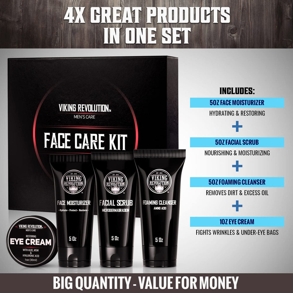 Viking Revolution eye cream targeting delicate area with hydration.