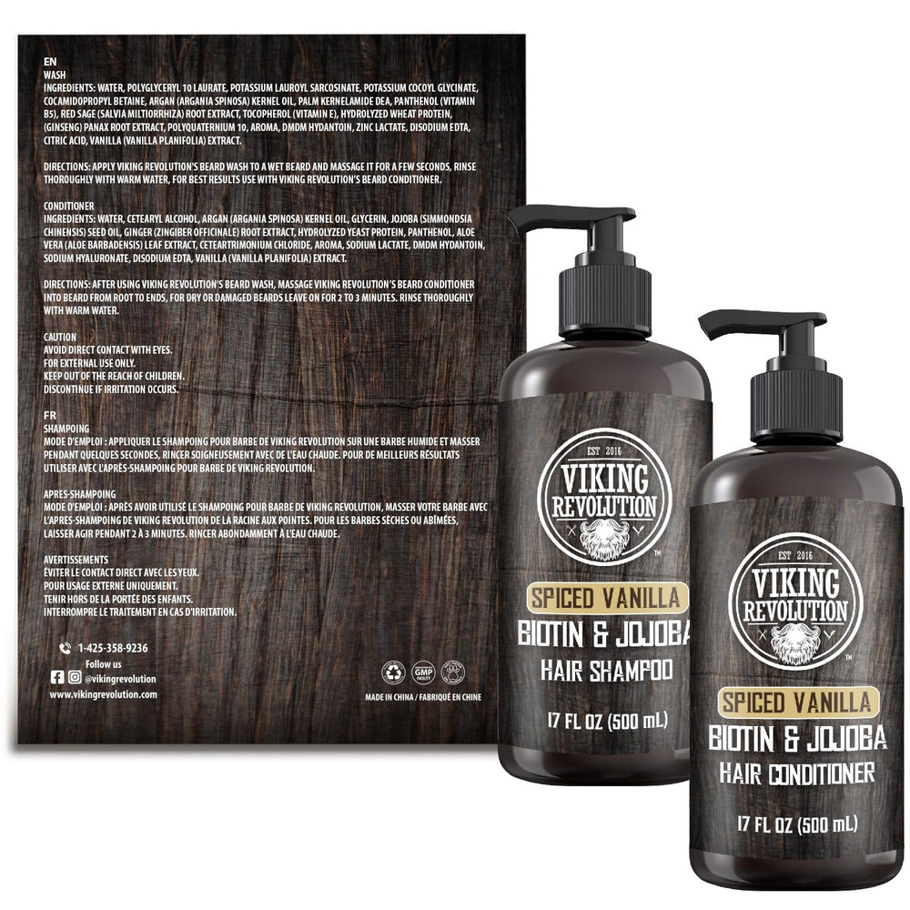 Viking Revolution spiced vanilla package layout image for cohesive kit.