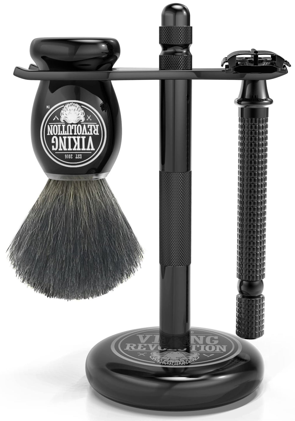 Viking Revolution weighted base keeps the stand stable during routines.