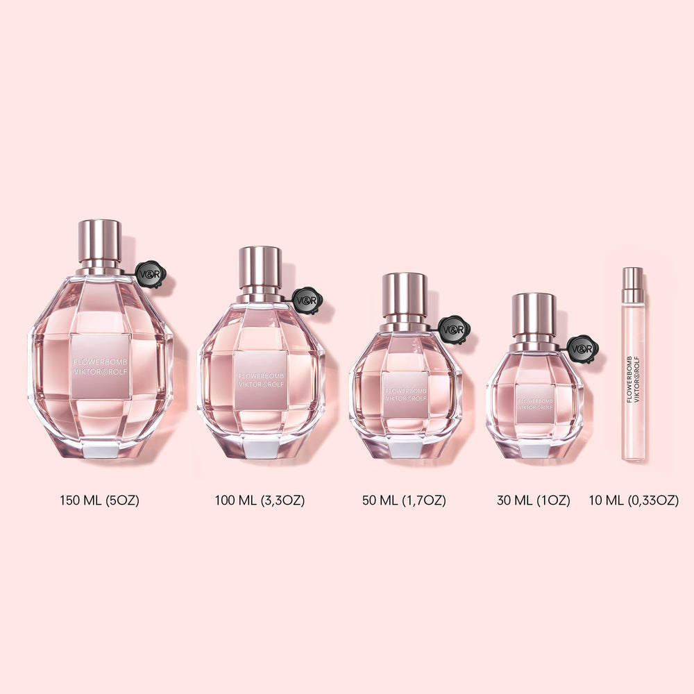 Viktor&Rolf Flowerbomb patchouli and amber hint at a warm scent trail.
