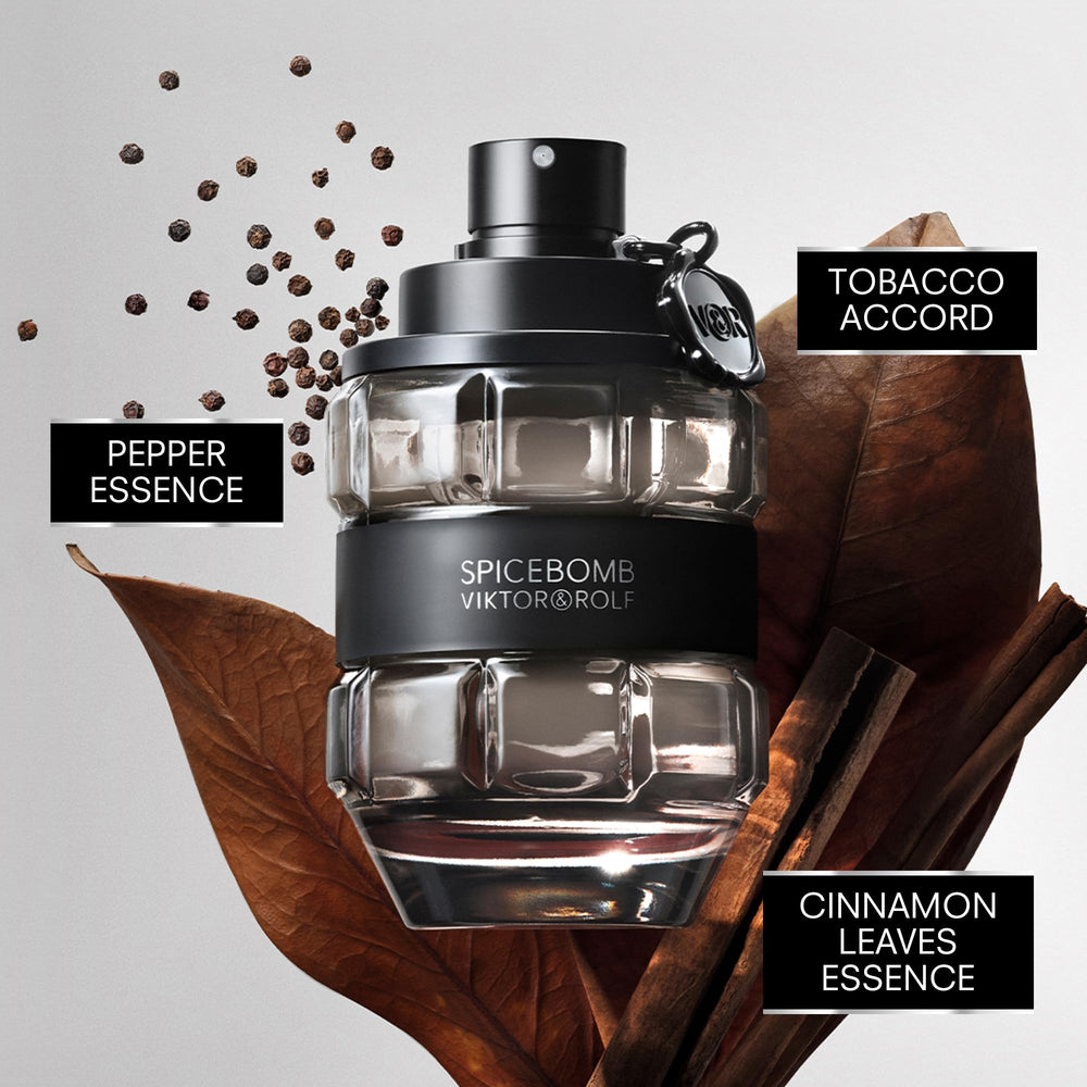 Viktor&Rolf Spicebomb packaging box highlighting premium presentation
