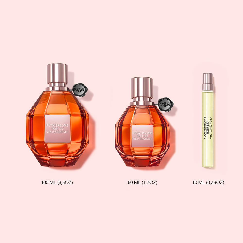Viktor&Rolf Tiger Lily EDP on wrist demonstrates easy, subtle daily projection