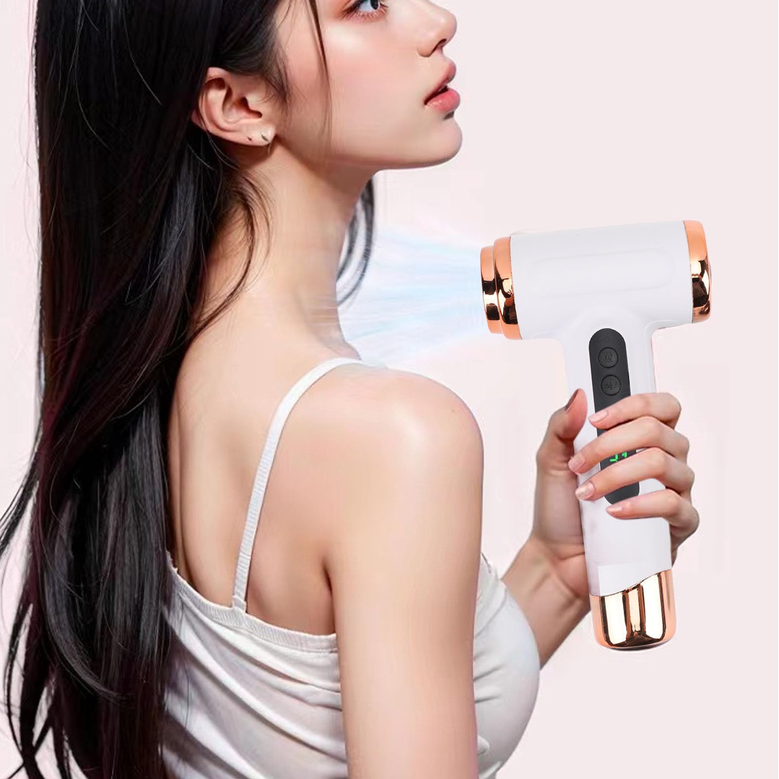 Vikye compact metal body emphasizes durability.