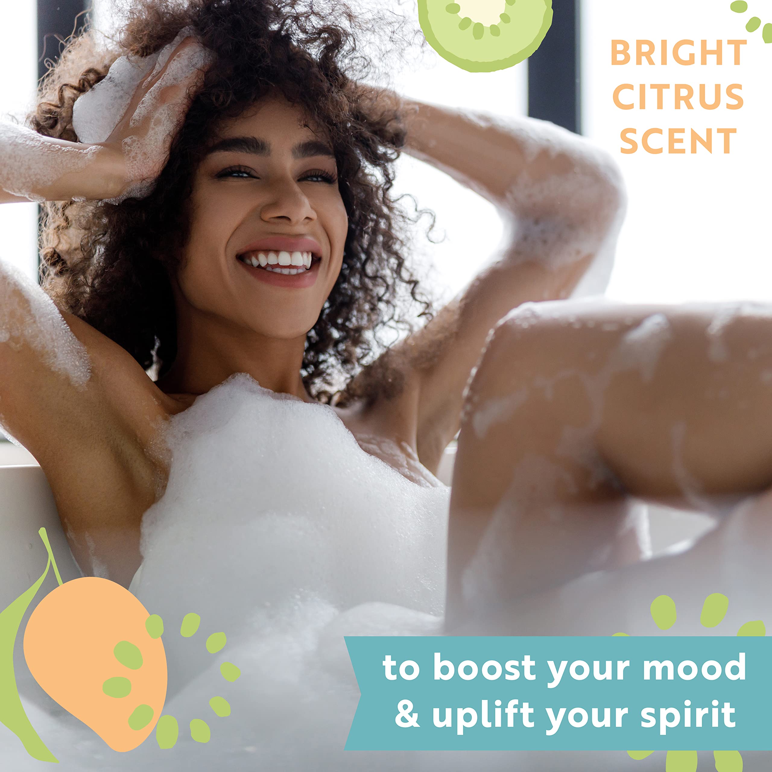 Village Naturals Therapy Hydrate kiwi mango ingredients provide gentle pampering