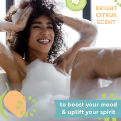 Village Naturals Therapy Hydrate kiwi mango ingredients provide gentle pampering